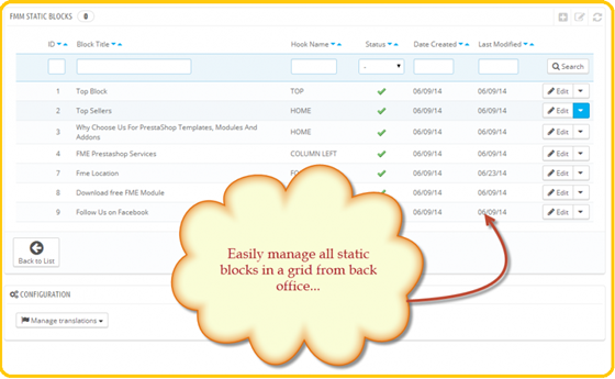 PrestaShop Top Seller Modules: How to Create PrestaShop html blocks?
