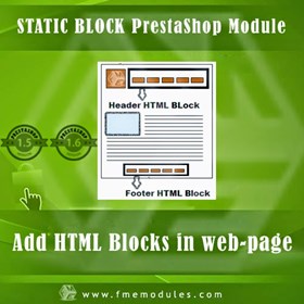 PrestaShop Top Seller Modules: How to Create PrestaShop html blocks?