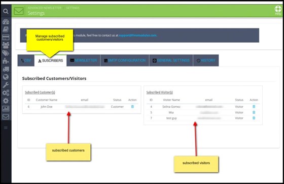 PrestaShop Top Seller Modules: PrestaShop Module for Sending Newsletter