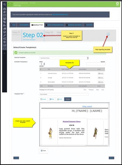 PrestaShop Top Seller Modules: PrestaShop Module for Sending Newsletter