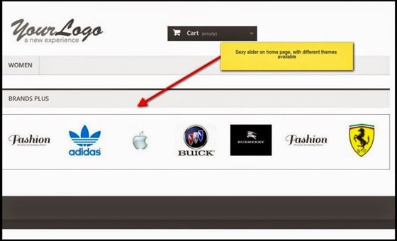 PrestaShop Top Seller Modules: PrestaShop Brands Slider Module